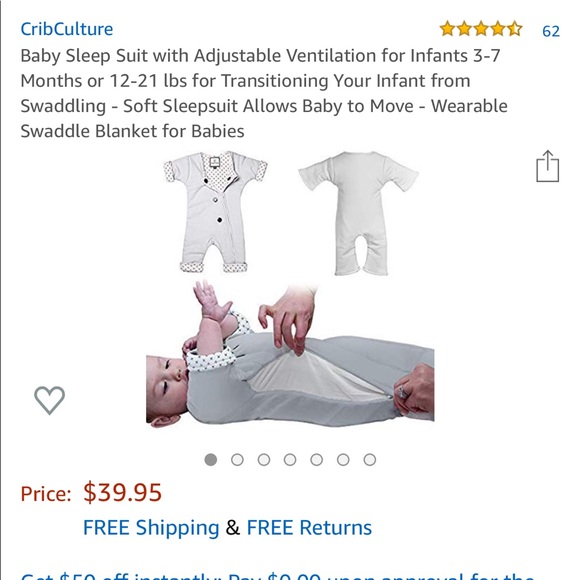 crib culture sleepsuit